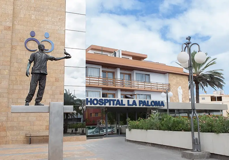 Exterior del Hospital La Paloma